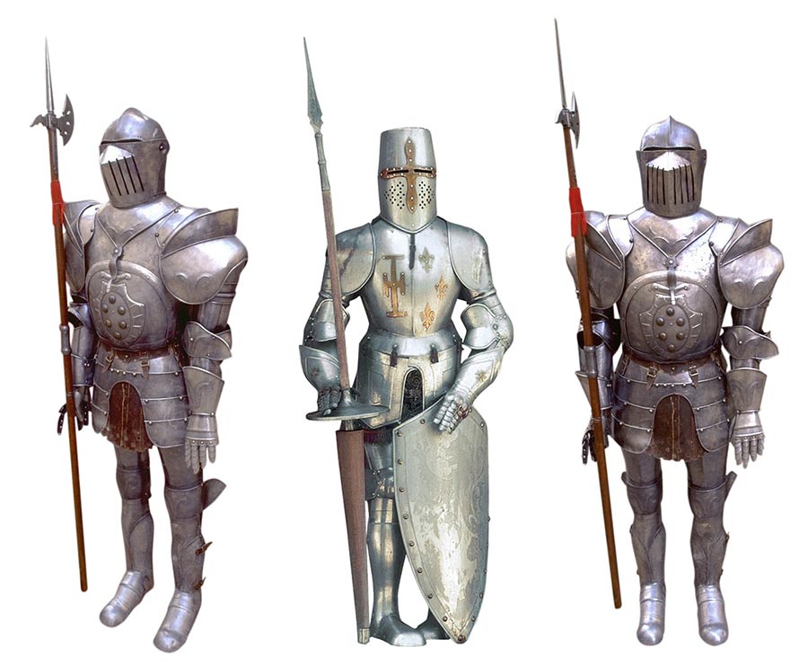 knights in armor