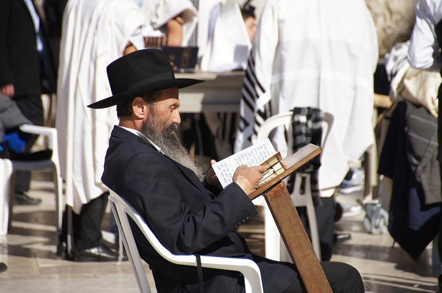 Jerusalem meditating