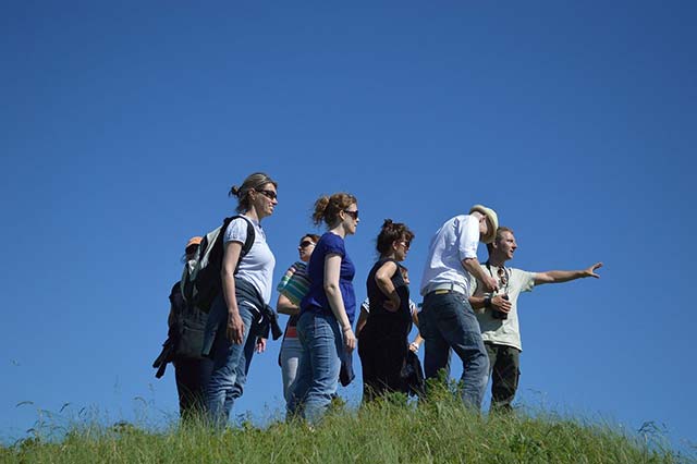 group outside