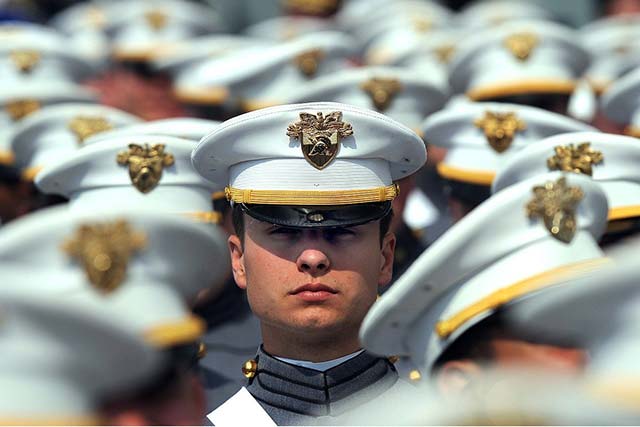 military graduation