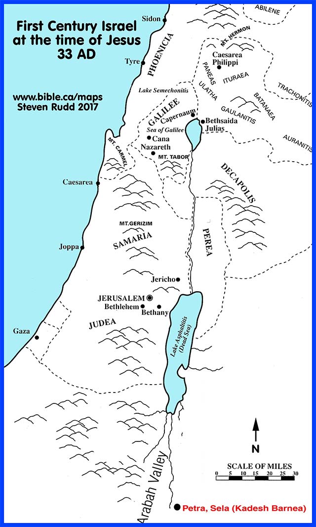 map israel