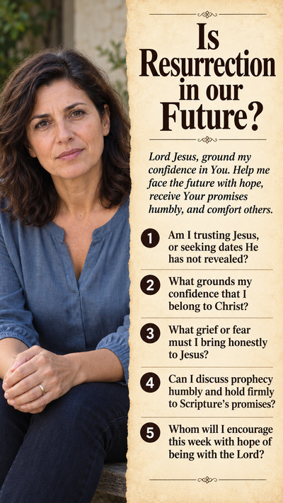 October 2, 2026 — Is Resurrection in our Future? Heart Examination with five questions
