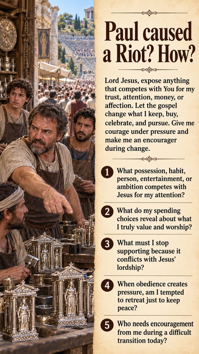 Heart Examination for “Paul caused a Riot? How?”