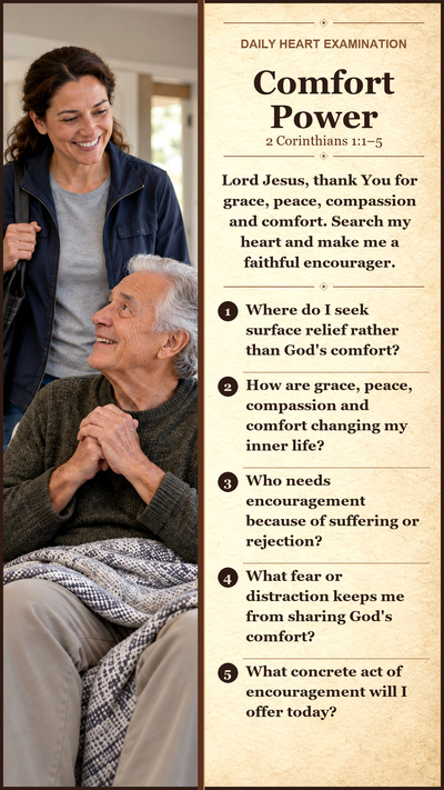 Comfort Power Heart Examination card