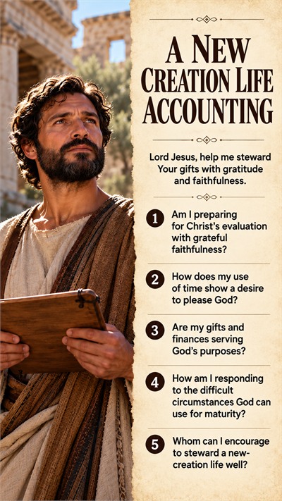 A New Creation Life Accounting Heart Examination